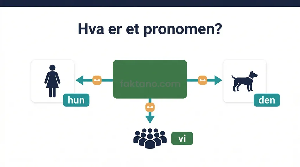 Hva er et pronomen? Definisjon, typer og eksempler