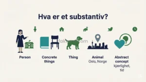 Hva er et substantiv? Definisjon, kjønn og bøyning